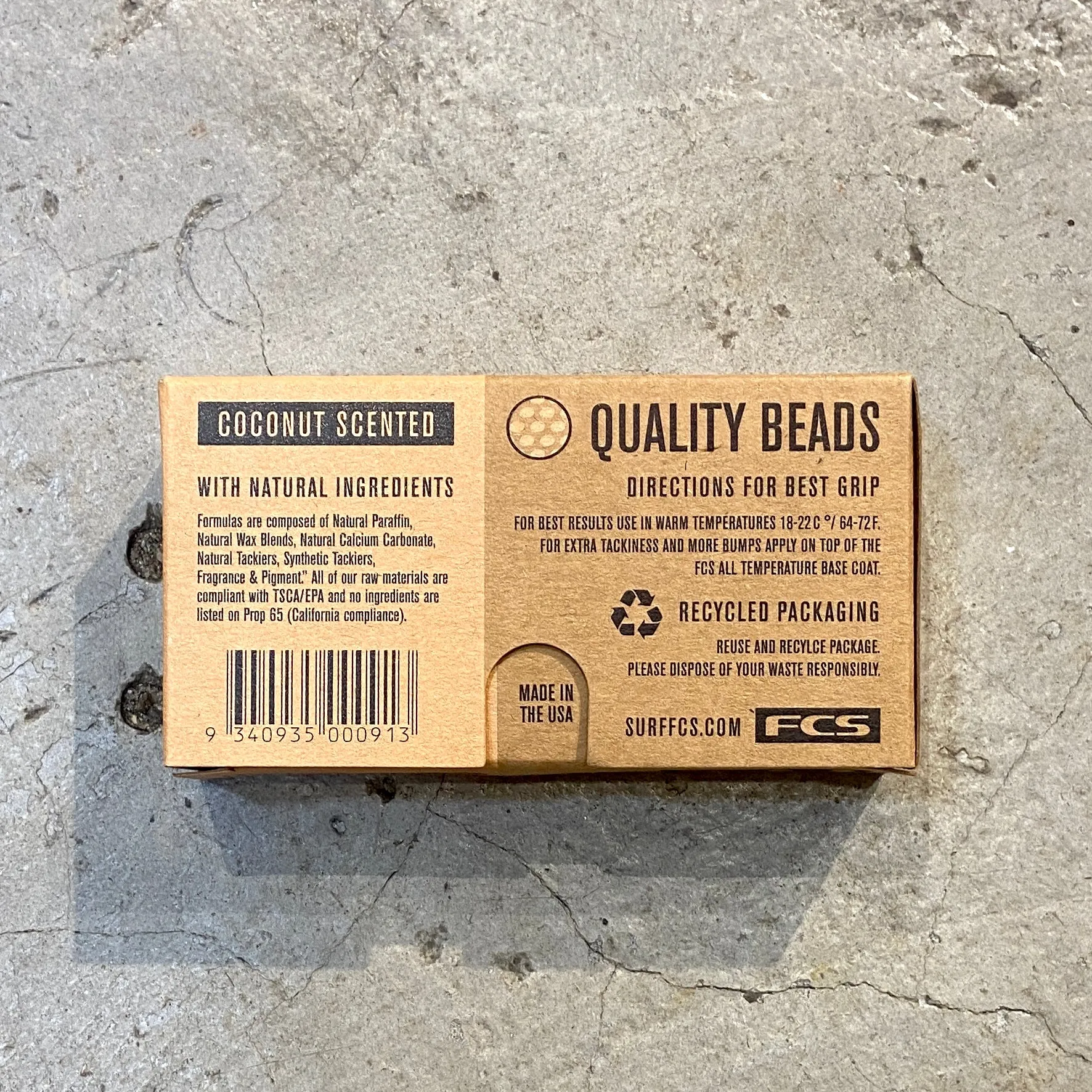FCS SURF WAX   WARM