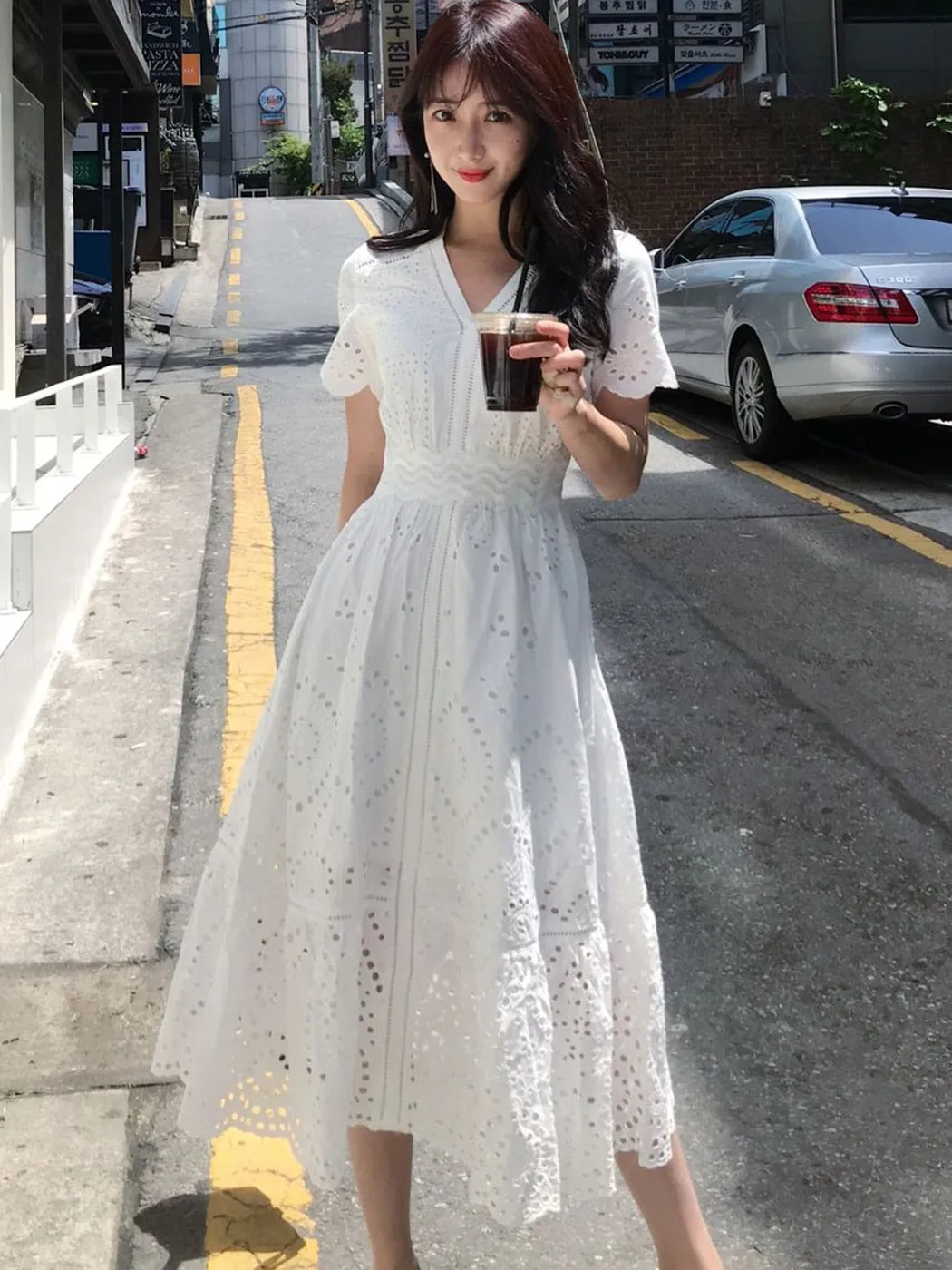 NIKKI Boho Chic Short Sleeve Dresses